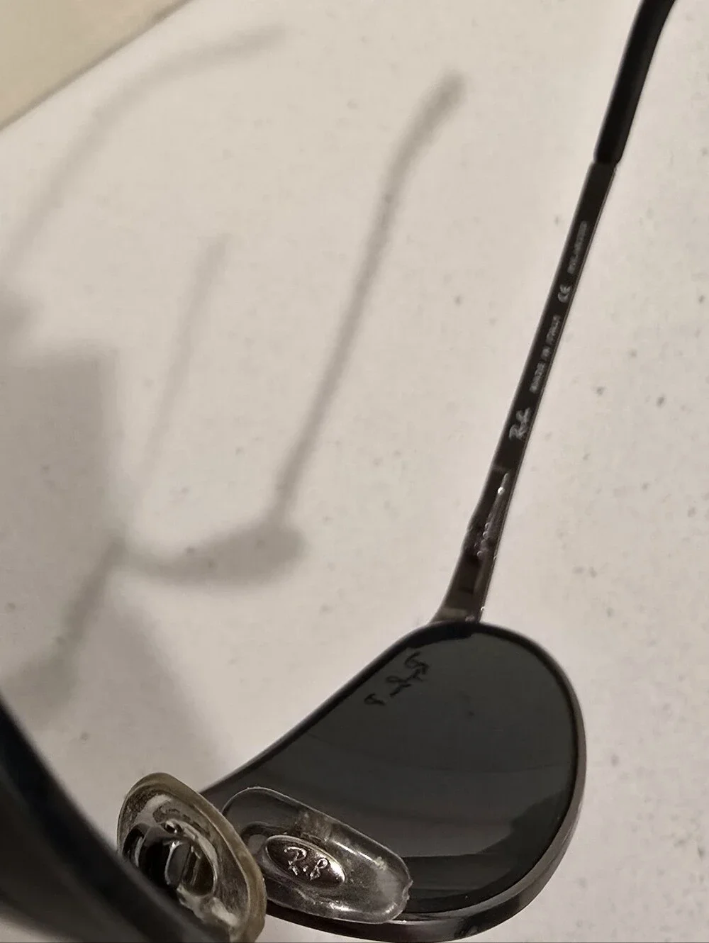 Vtg Ray-Ban Polarized Vintage Men's Flight Wrap Sunglasses